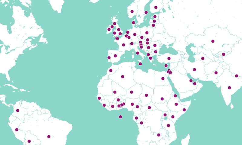 University of Cambridge Research Impact Map