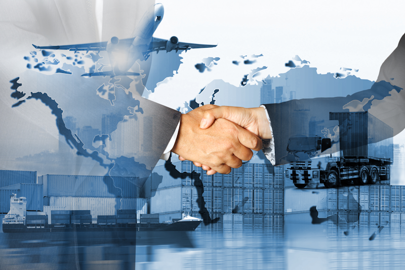 International Trade Handshake